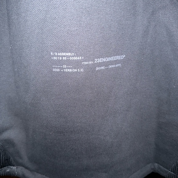 Nike Air Jordan 23 Engineered Black Heavyweight Fleece Pullover Hoodie (M) NWT - Picture 9 of 9